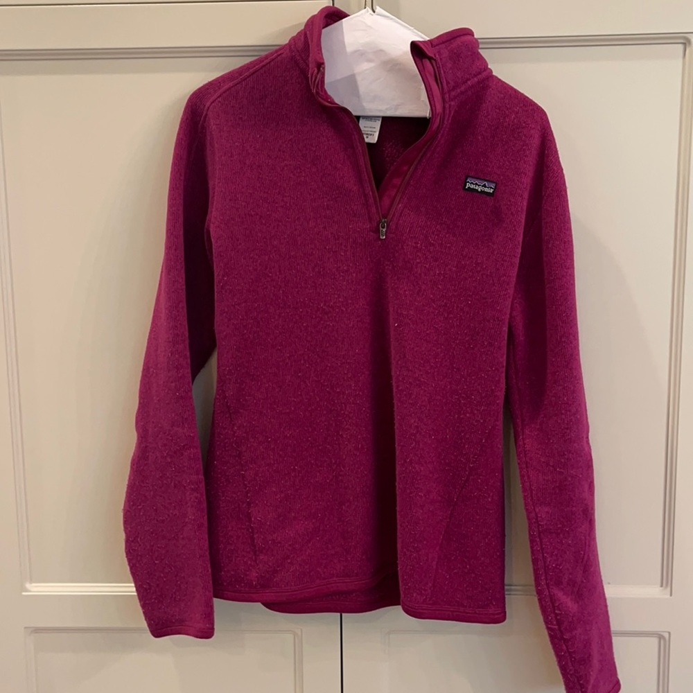 Patagonia women’s Better Sweater 1/4 zip fleece